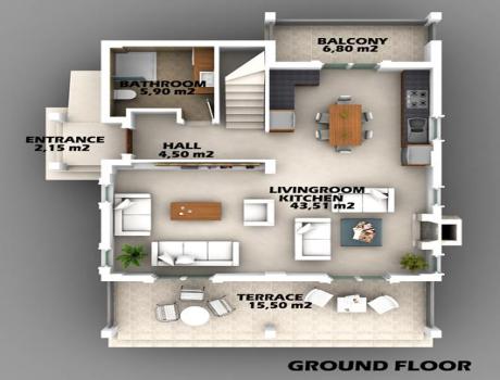 Fethiye Modern Villa Projects, FA Villa - FA Villa