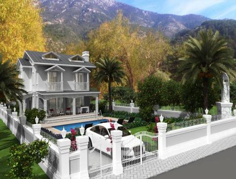 Fethiye Modern Villa Projects, FA Villa - FA Villa