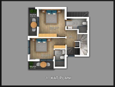 Fimtaş Construction Yiğit Villa Spacious Living Areas, Yigit Villa - Yigit Villa