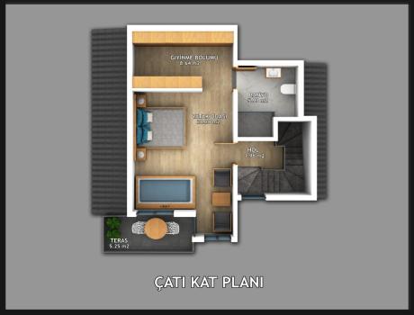 Fimtaş Construction Yiğit Villa Spacious Living Areas, Yigit Villa - Yigit Villa